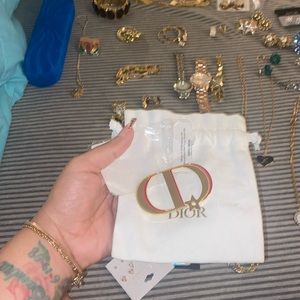Authentic Christian Dior holiday brooch